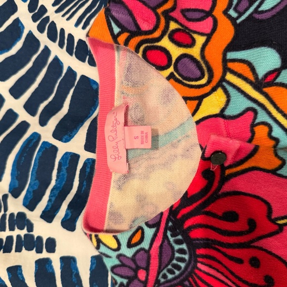 Lilly Pulitzer Multicolor Floral Cardigan - Picture 2 of 4